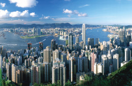 vista panoramica hong kong