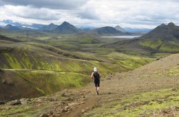 trail running in islanda