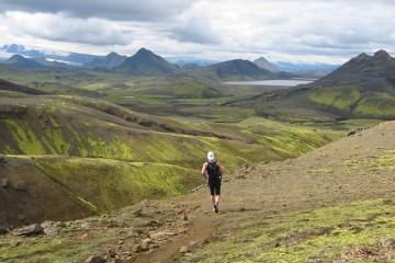 trail running in islanda