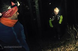 Trail by Night - with Mud and Snow