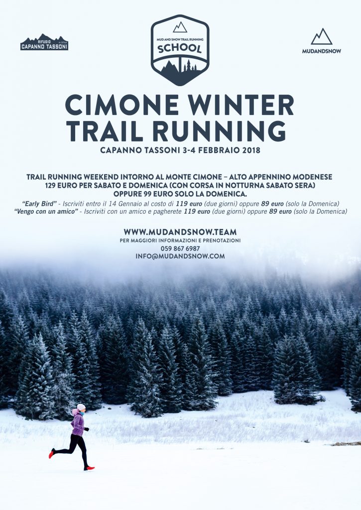 Cimone Winter Trail Running - 3 & 4 Febbraio 2018